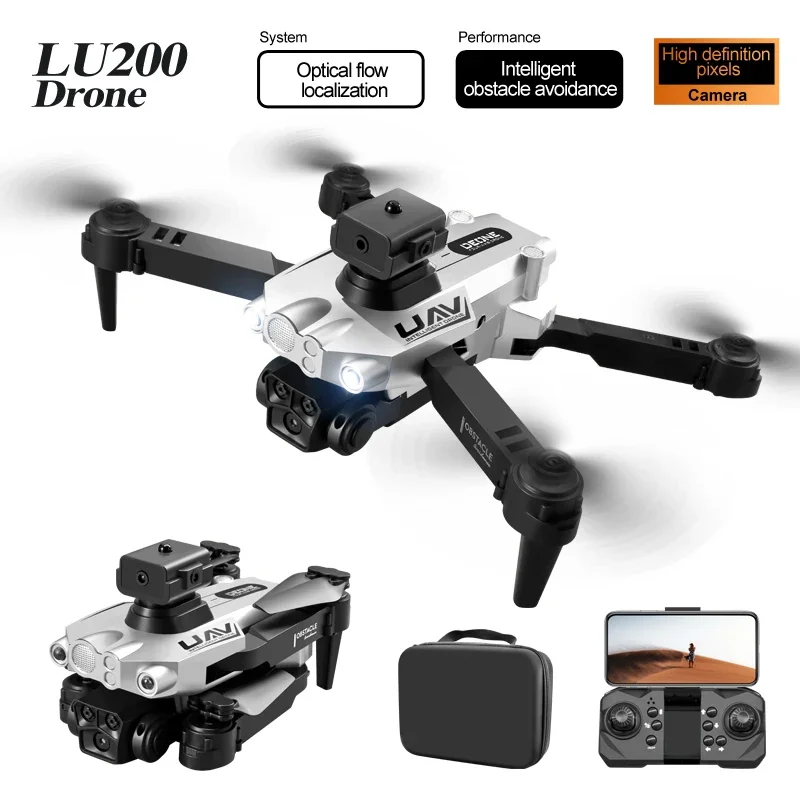 LU200 8K GPS Дрон Тройная каме – обзор и цена Drone Gimbal Mount