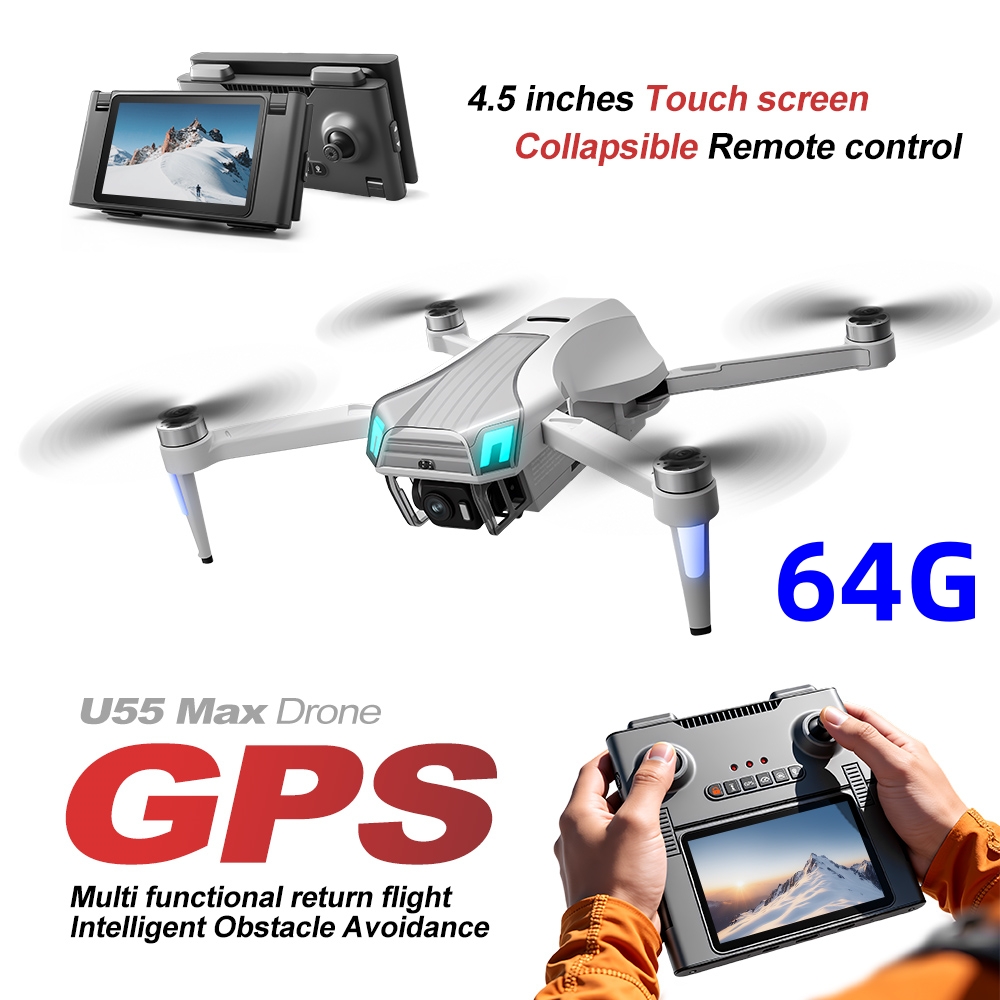 NCZOBOE U55 RC Дрон с HD-камер – обзор и цена Drone Gimbal 2 Axis